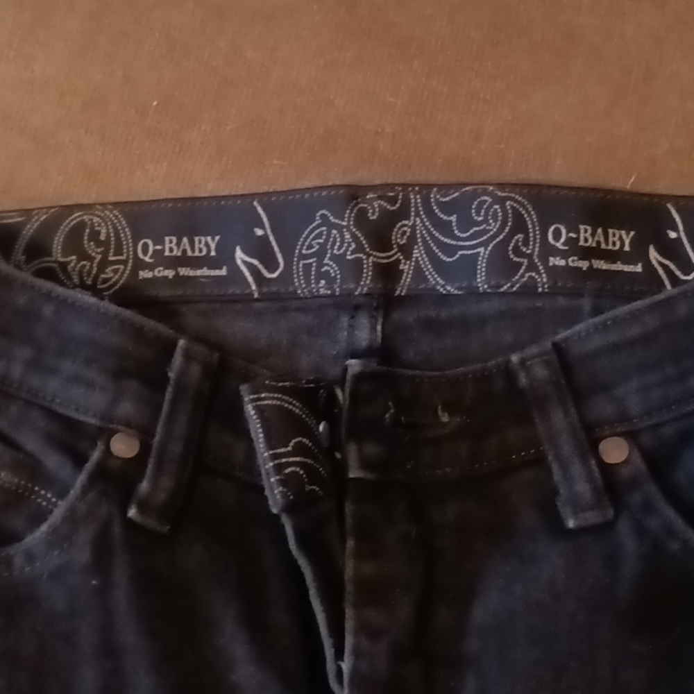 Black Wrangler Q-baby jeans